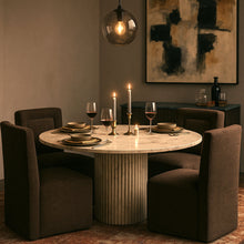 Load image into Gallery viewer, Duvina - Chenille Performance Fabric Dining Chair (Set of 2)