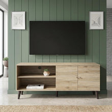 Load image into Gallery viewer, Amidon - TV Stand, With 2 Storage Shelves And 1 Cabinet