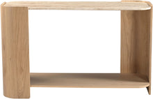 Load image into Gallery viewer, Calabria - Marble And Oak Wood Table