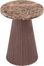 Load image into Gallery viewer, Cindra - Genuine Marble Top And Iron Base Table