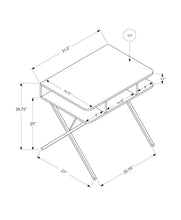 Load image into Gallery viewer, Computer Desk For Home Office, Laptop, Storage Shelves, Modern Convenient Design - White