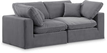 Load image into Gallery viewer, Comfy - Velvet Modular Sofa 2 Seats