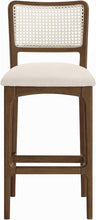 Load image into Gallery viewer, Atrium - Upholstered Bar Stool (Set of 2) - Brushed Brown Frame