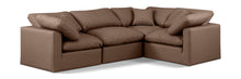 Load image into Gallery viewer, Indulge - Faux Leather 4 Piece Modular Corner Sectional