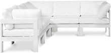 Load image into Gallery viewer, Nizuc - Outdoor Patio 5 Piece Modular Sectional With White Frame