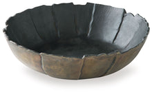 Load image into Gallery viewer, Aidman - Bowl - Black / Antique Gold Finish