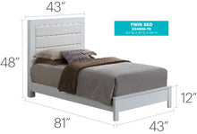 Load image into Gallery viewer, Transitional Modern Design Bed