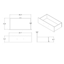 Load image into Gallery viewer, Adelaide - Chest 5 Drawer Storage Unit