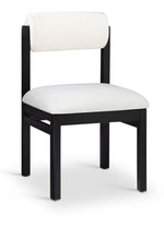 Load image into Gallery viewer, Roundhill - Fabric Dining Chair (Set of 2) - Black Frame