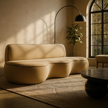 Load image into Gallery viewer, Swerve - Velvet 101" Upholstered Sofa