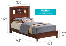 Load image into Gallery viewer, Bed With Transitional Design Stylish