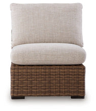 Load image into Gallery viewer, Dolan Creek - Armless Chair With Cushion - Beige / Brown