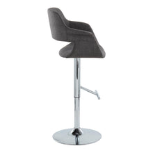 Load image into Gallery viewer, Vintage Flair - Mid Century Modern Adjustable Barstool & Straight T Footrest (Set of 2)