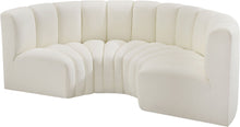 Load image into Gallery viewer, Arc - Faux Leather 4 Piece U-Shaped Modular Sofa