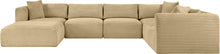 Load image into Gallery viewer, Shaggy - 7 Piece Modular U-Shaped Sectional With Ottoman