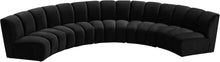 Load image into Gallery viewer, Infinity - 5 Piece Velvet Modular Sectional