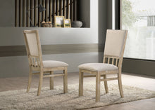 Load image into Gallery viewer, Brutus - Wide Dining Chair (Set of 2) - Reclaimed Wheat
