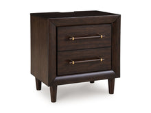 Load image into Gallery viewer, Dantenton - Two Drawer Night Stand - Merlot