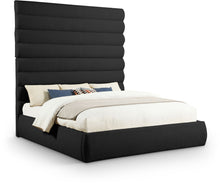 Load image into Gallery viewer, Adam - Boucle Fabric Bed With 89" Headboard