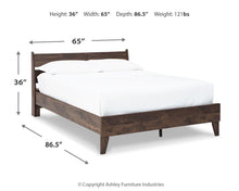 Load image into Gallery viewer, Calverson - Panel Platform Bed