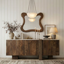 Load image into Gallery viewer, Pietra - Travertine And Mango Wood Sideboard / Buffet - Brown / Beige