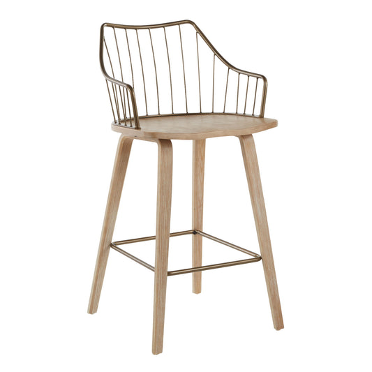 Winston - Farmhouse Counter Stool - Ego Home Furniture