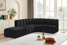 Load image into Gallery viewer, Arc - Velvet 5 Piece Corner Modular Sofa