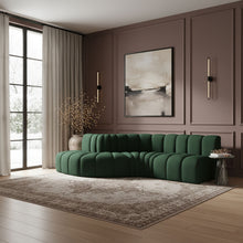 Load image into Gallery viewer, Arc - Boucle Fabric 6 Piece Curved Modular Sofa