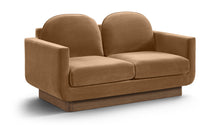 Load image into Gallery viewer, Diviento - Velvet Performance Fabric Upholstered Loveseat