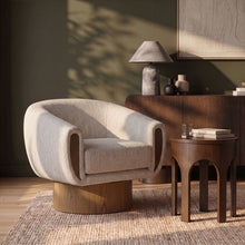 Load image into Gallery viewer, Avella - Interwoven Fabric Swivel Accent Chair