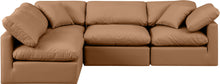 Load image into Gallery viewer, Indulge - Faux Leather 4 Piece Modular Sectional