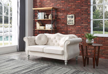 Load image into Gallery viewer, Stylish Flared Arm Loveseat