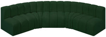 Load image into Gallery viewer, Arc - Boucle Fabric 5 Piece U-Shaped Modular Sofa