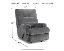 Load image into Gallery viewer, Man Fort - Rocker Recliner