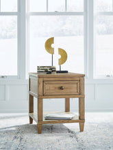 Load image into Gallery viewer, Sharlance - Rectangular End Table - Light Brown