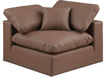 Load image into Gallery viewer, Comfy - Faux Leather Corner Chair