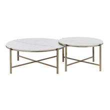 Load image into Gallery viewer, Zaidee - Nesting Table Set - White