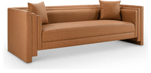 Load image into Gallery viewer, Everett - Vegan Leather Upholstered Sofa