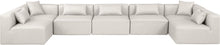 Load image into Gallery viewer, Cube - 7 Piece Modular U-Shaped Sectional
