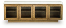 Load image into Gallery viewer, Adanworth - Accent Cabinet - Light Brown / Gray