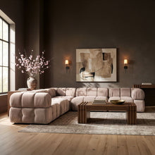 Load image into Gallery viewer, Orin - Velvet 5 Piece Modular Corner Sectional