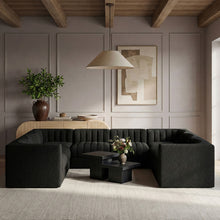 Load image into Gallery viewer, Rummi - Velvet Performance Fabric Upholstered Modular Sectional