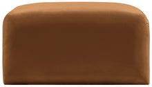 Load image into Gallery viewer, Arc - Velvet Ottoman - Saddle