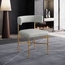 Load image into Gallery viewer, Rivage - Durable Dining Chair With Gold Frame (Set of 2)