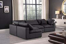 Load image into Gallery viewer, Comfy - 4 Piece Faux Leather Modular Armless Sectional
