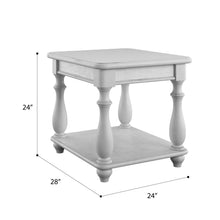 Load image into Gallery viewer, Square End Table - Gray
