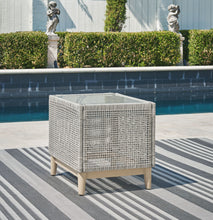 Load image into Gallery viewer, Seton Creek - Square End Table - Gray