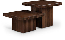 Load image into Gallery viewer, Spencer - Oak Veneer 2 Piece Coffee Table