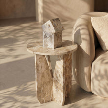 Load image into Gallery viewer, Alba - Genuine Marble End / Side Table