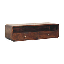 Load image into Gallery viewer, Floating Open Console - Walnut